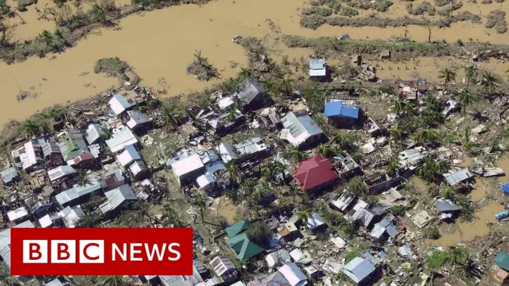 Super typhoon causes devastation as it rips through Philippines - BBC News