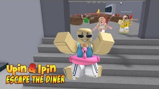 Upin Ipin Kabur Dari Restoran Escape The Diner Obby  ROBLOX INDONESIA