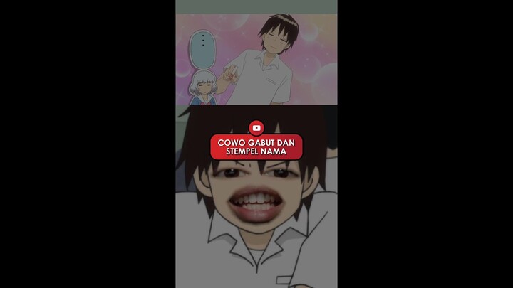 MEMBUAT STEMPEL NAMA PALING BERKELAS - ALUR CERITA ANIME TONARI NO SEKI KUN #Shorts