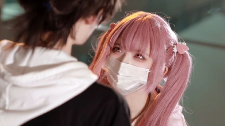 Sharing separately a Li Tianchen cosplay clip from Douyin with millions of views