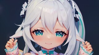 【AI动画】小草神可爱摇❤️