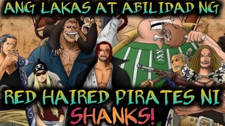 ANG LAKAS AT ABILIDAD NG RED HAIRED PIRATES NI SHANKS!