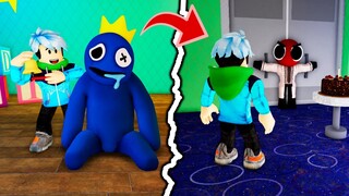 ¿qué pasa si NO DEJAMOS DORMIR A BLUE en la final? | rainbow friends 🤔