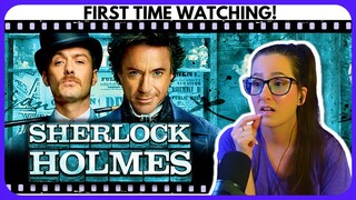 The game's afoot for *SHERLOCK HOLMES*🔎♡ MOVIE REACTION FIRST TIME WATCHING! ♡
