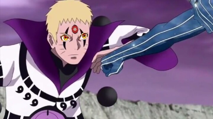 Bo people biography? Burning? Naruto opens a new six-path mode! Power burst!