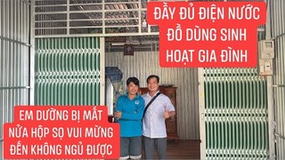 Bàn giao nhà cho em Dường bị mất nửa hộp sọ cả xóm đến chúc mừng...!
