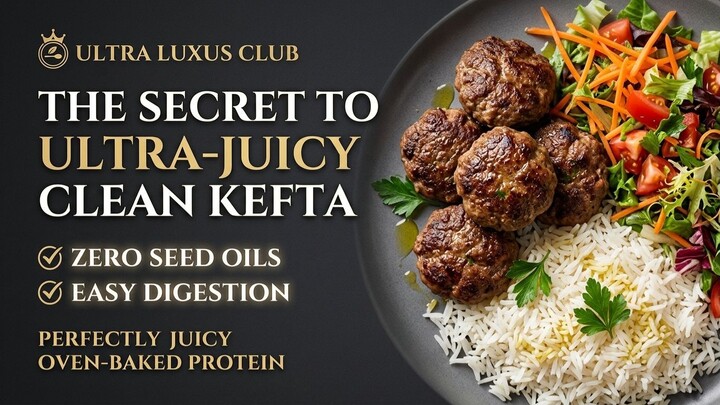 The Secret to Ultra-Juicy Clean Kefta (Zero Seed Oils) | Ultra Luxus Club