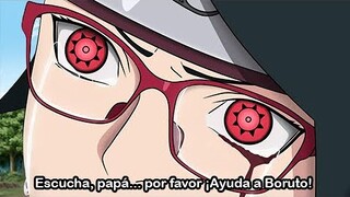 INCREÍBLE 🤯 Sarada DESPIERTA el Mangekyou Sharingan por primera vez - Boruto 80