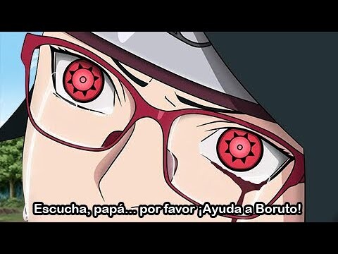 INCREÍBLE 🤯 Sarada DESPIERTA el Mangekyou Sharingan por primera vez - Boruto 80