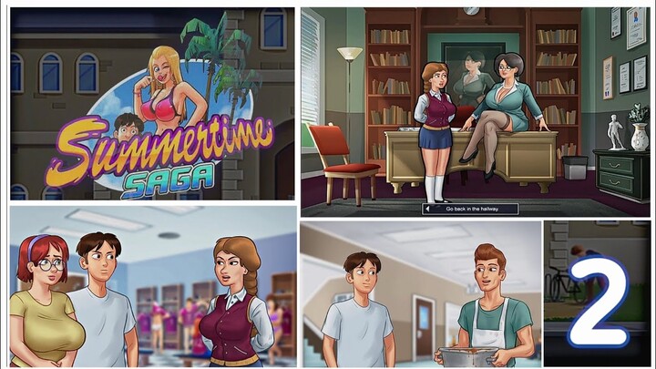 Summertime Saga Walkthrough | Part-2 | Principal Smith