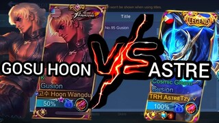 GOSU HOON VS ASTRE #Gusion #GosuHoon #Astre