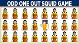 Odd One Out Squid Game #Games 88 | Find The Difference Squid Game Movie | Squid Game Puzzles