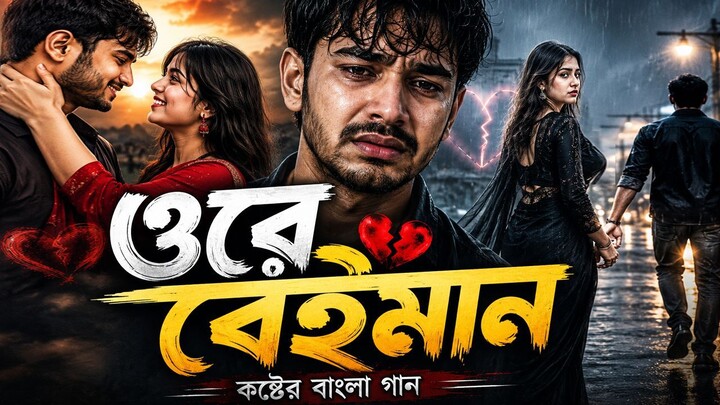 ওরে বেইমান 💔 | Ore Beiman | কষ্টের বাংলা গান | Bangla Sad Song 2026