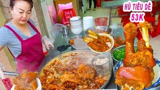 Siêu khủng Quán Hủ Tiếu Dê bán Nguyên Con Dê trong buổi sáng ở Sài Gòn