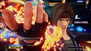 KOF15　草薙京　21Hit7割クライマックコンボ　アッシュの30Hitコンボも上手すぎる