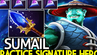 SUMAIL Storm Spirit ฮีโร่ฝึกฝนอย่างหนัก ปิดเกม Dota 2