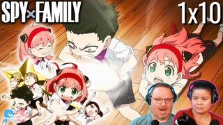 Spy x Family 1x10 "The Great Dodgeball Plan" Couples Blind Reaction & Review!