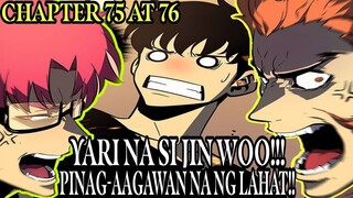YARI na si Jin woo!! Pinag-aagawan na ng Lahat!! Solo Leveling Tagalog 75-76 S2 EP5 PART 1