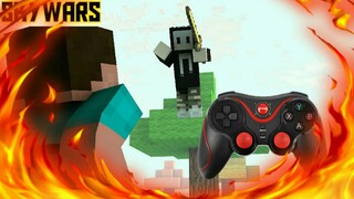 Skywars Cubecraft Mcpe with controller|Gameplay