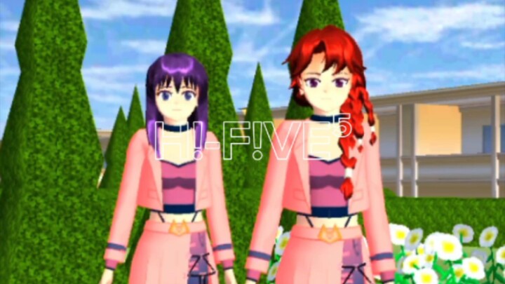 [H!-F!VE DAILY] JINGLE STARS "ジングルスター" Dance Cover With #JINNY and #YEORIN #newgirlgroup #sfent