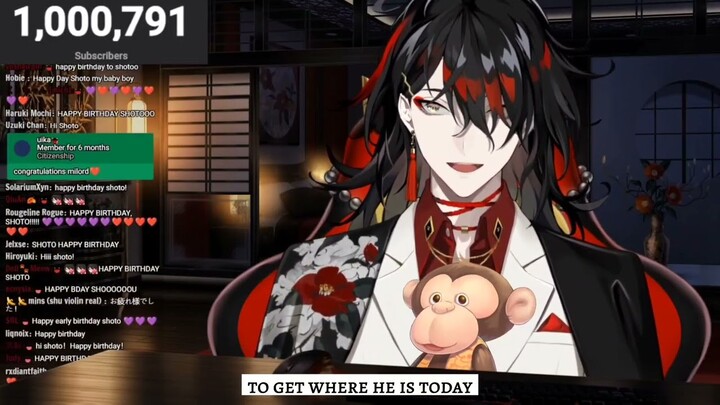 𝐕𝐎𝐗𝐓𝐎 | “𝐇𝐚𝐩𝐩𝐲 𝐛𝐢𝐫𝐭𝐡𝐝𝐚𝐲 𝐛𝐚𝐛𝐞” 🗡️🎂 + 👹 1M🍻