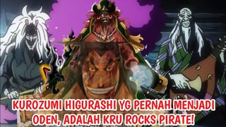 HIGURASHI! Sosok Yg Pernah Menjadi ODEN, Adalah Mantan KRU ROCKS PIRATE! - One Piece 1008+ (Teori)