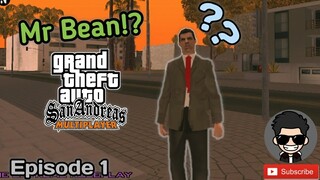 Ang Pagdating ni Mr. "Bean" sa GTA SA-MP!? Ano ang gagawin niya dito? (Episode 1)