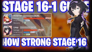 CAN WE BEAT STAGE 16 ? EVERSOUL STAGE 16-1 Linzy METHOD