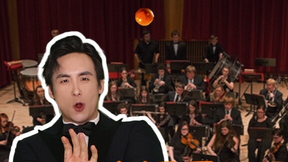 When the beautiful baritone sang the Dragon Ball theme song [Maha Busiyi ｱドベﾝﾁｬｰ!]