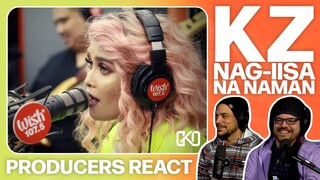 PRODUCERS REACT - KZ Tandingan Nag-iisa Na Naman Wish Bus Reaction