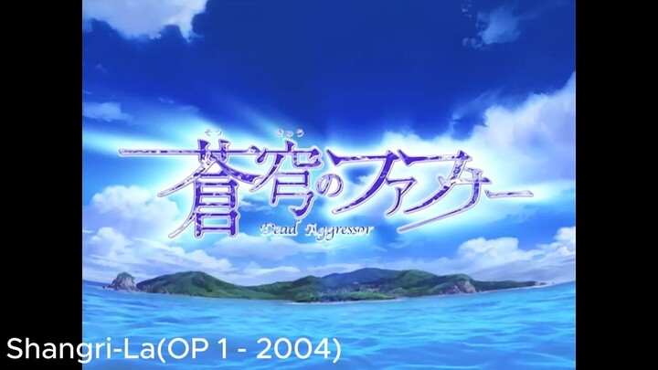 All Soukyuu no Fafner Openings (Fafner in the azure)