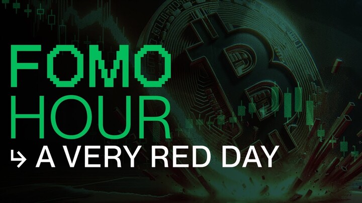 FOMO HOUR 172 - A VERY RED DAY FOR #BITCOIN