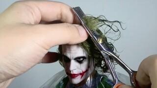 [Unboxing + Transformation] Carefully cut Joker's hair. If you make a mistake, 1,000 yuan will be go