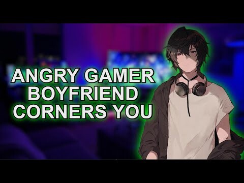 Angry Gamer Boyfriend Flirts & Corners You 「ASMR Roleplay/M4A/Kissing」