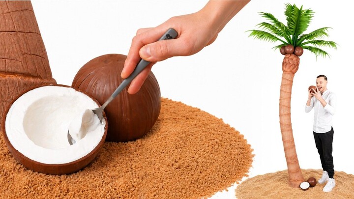 【Bậc thầy bánh ngọt Pháp Amaury Guichon】Cây cọ sô cô la 🍫🌴