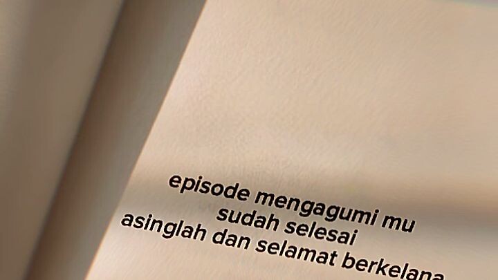 cukup sampe sini