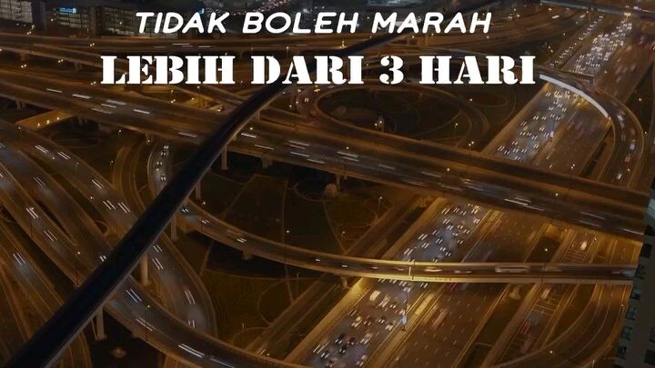 Tidak Boleh Marah Lebih Dari 3 Hari