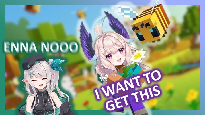 Enna got invested in Minecraft because of Pomu