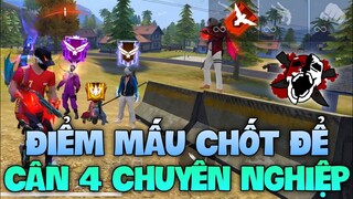 Hướng Dẫn Cân 4 " Chuyên Nghiệp " Trong Đấu Rank & Tử Chiến