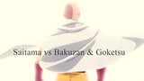 Saitama vs Bakuzan & Goketsu