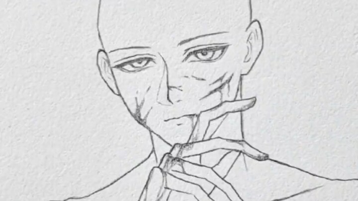 How to draw the battle-worn, blood-smeared effect