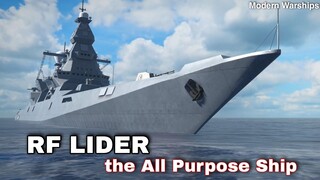 Modern Warships: RF LIDER the All Purpose Ship in this game.