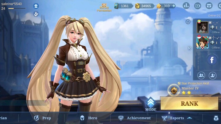 Hero baru nih tunggu update di server biasa