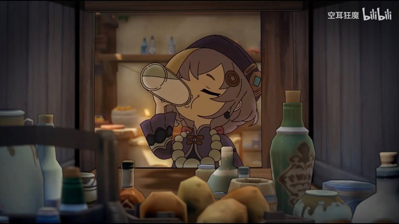 ganyu's cocogoat milk ( ͡° ͜ʖ ͡°) - BiliBili
