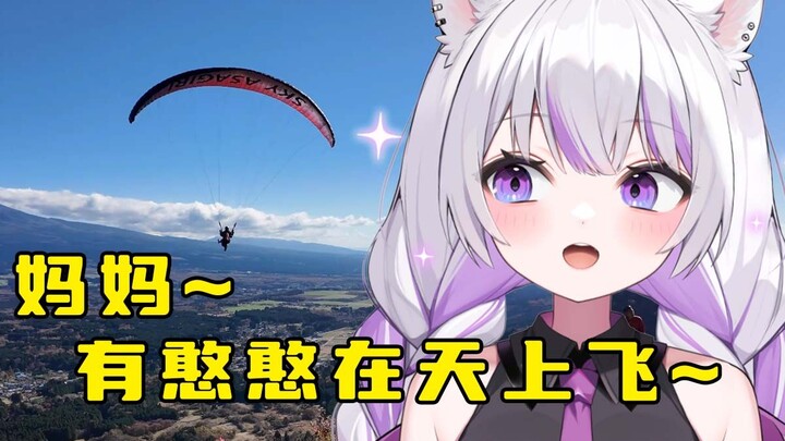 第一次体验空中飞人~