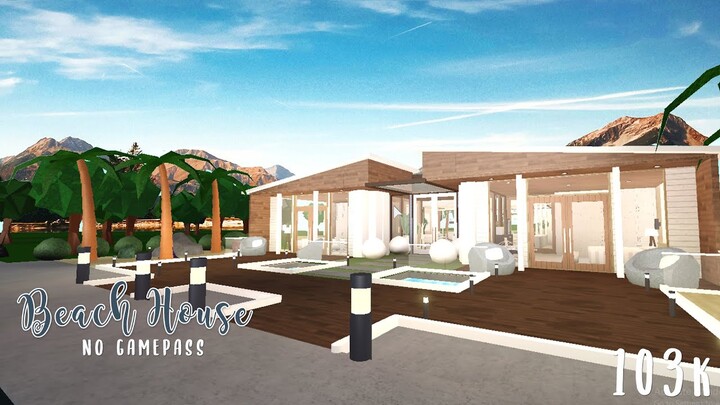 Beach House (No Gamepass) | Bloxburg Builds