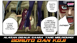 ALASAN DIBALIK GAARA YANG MELINDUNGI BORUTO DAN KASHIN KOJI