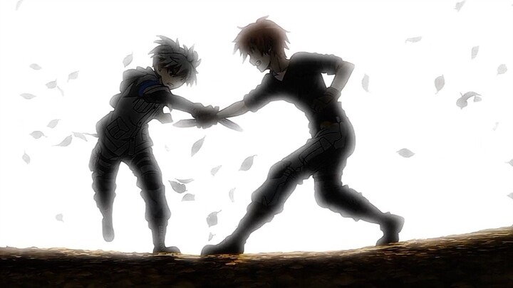 Nagisa vs Karma. Solo puños, patadas y cuchillos