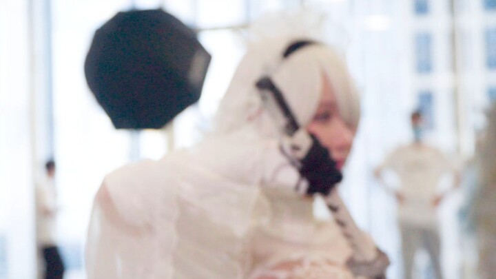 Guangzhou 2022 Firefly Exhibition DAY2-2B gaun pengantin putih
