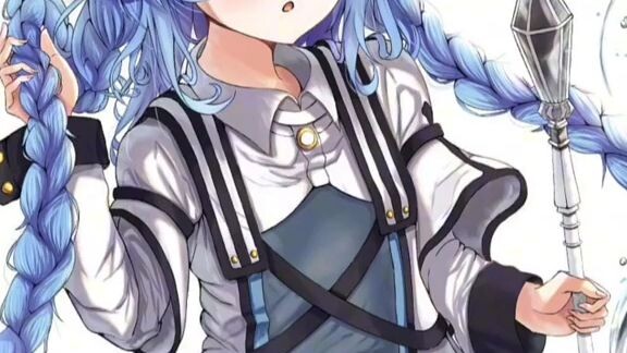 #MyBlueHairWaifu